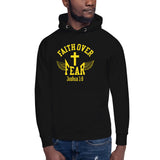 Faith Over Fear Hoodie (Yellow Print)